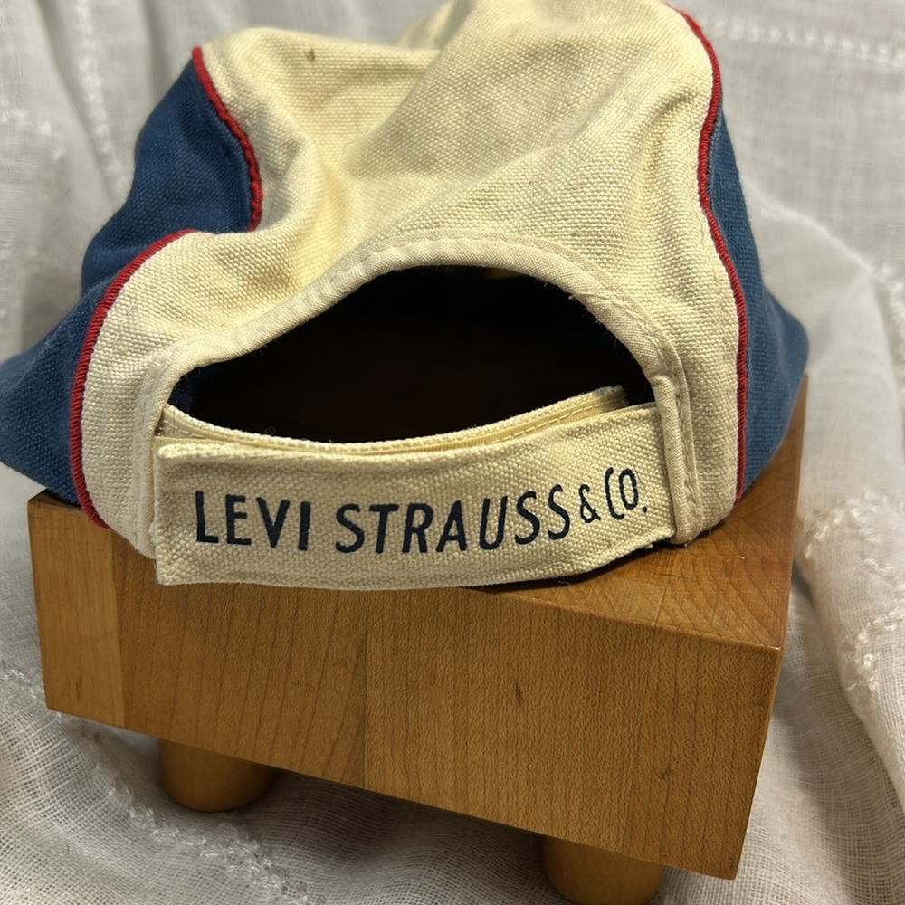 Vintage Strauss & Co Levi’s authentic baseball cap trucker hat - Picture 4 of 9